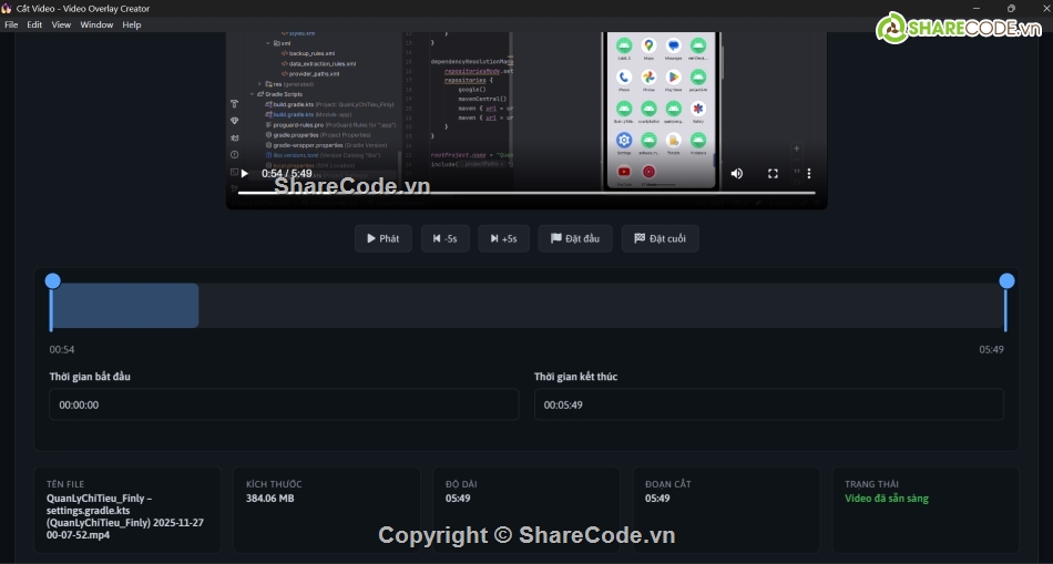 công cụ hỗ trợ video,công cụ tiktok,tạo overlay video
